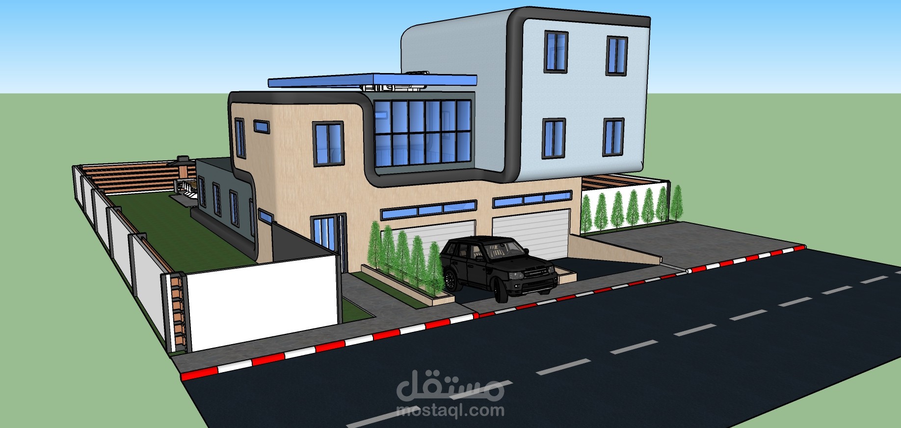تصميم منازل ثلاثية الابعاد 3d