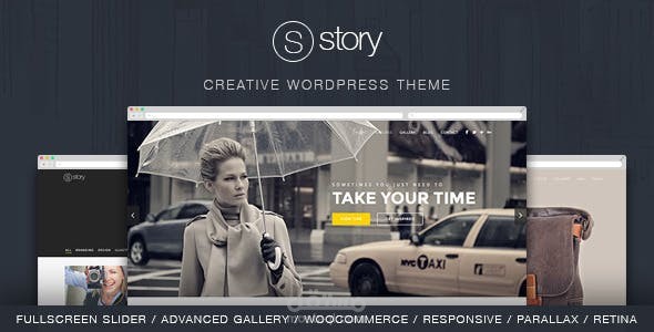 تصميم المواقع الالكترونيه وردبريس باستخدام قالب Story