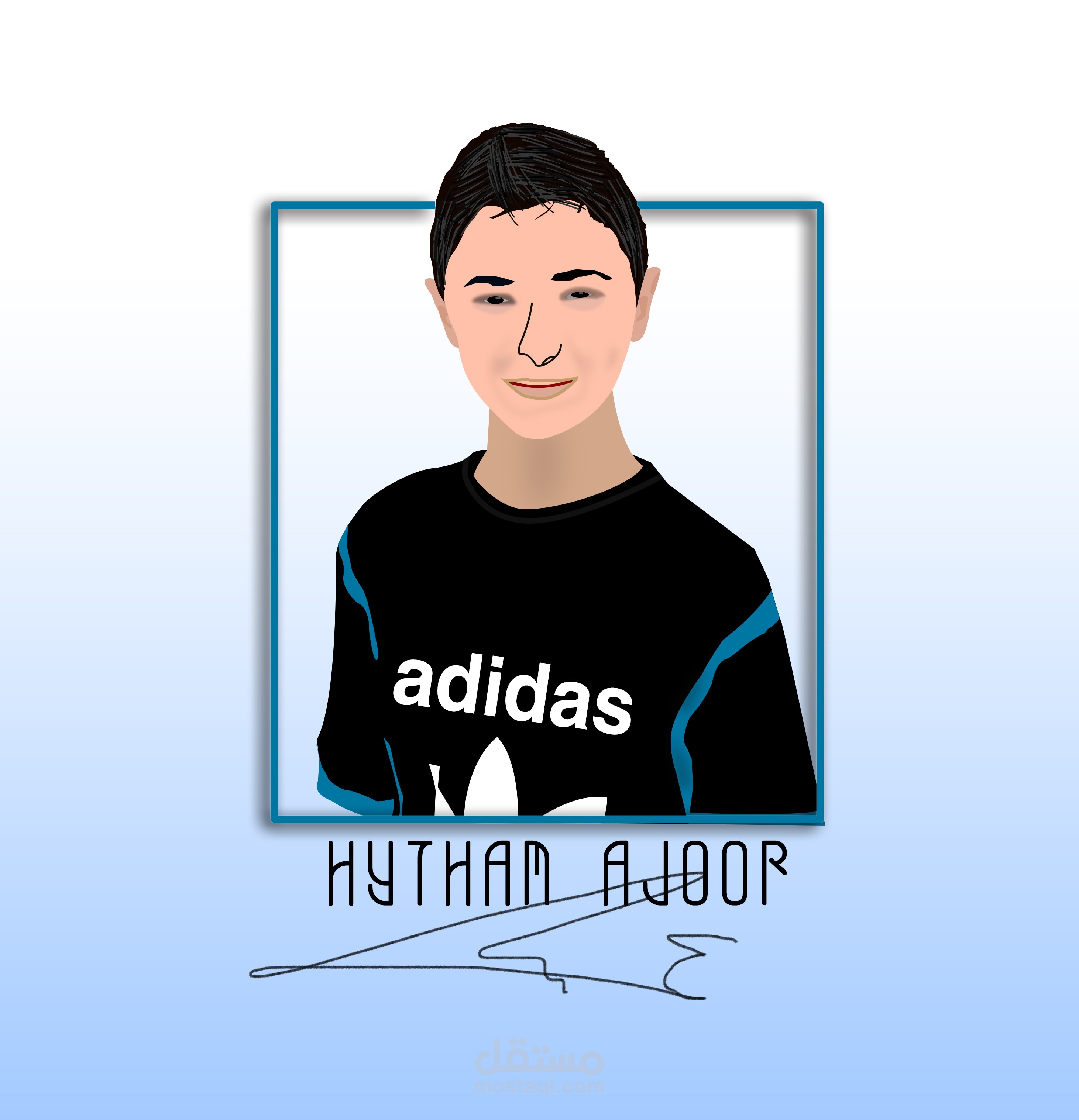 رسم شخصية ( فكتور ارت )