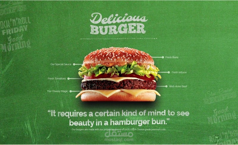American Burger Restaurant Website