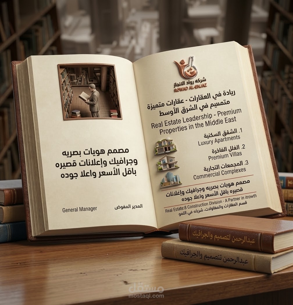 تصميم إعلانات وتصميم شعارات يناسب مجالك باقل الاسعار