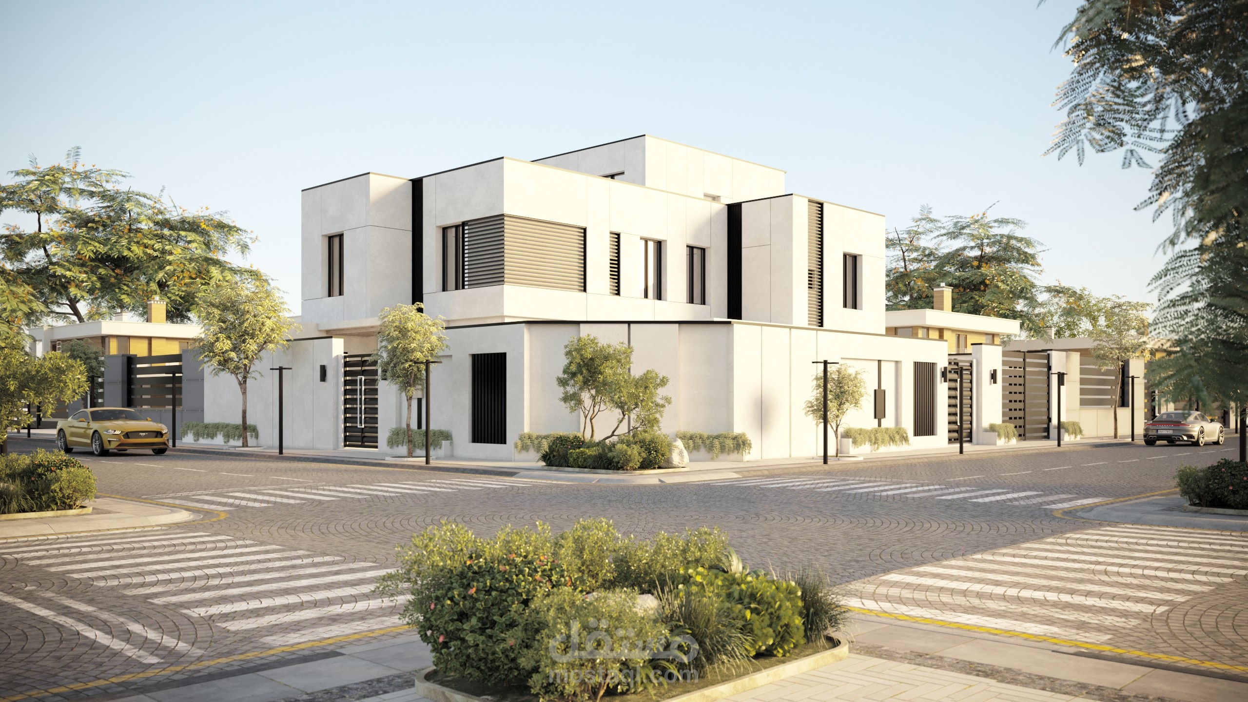 تصميم خارجي - فيلا خاصه -