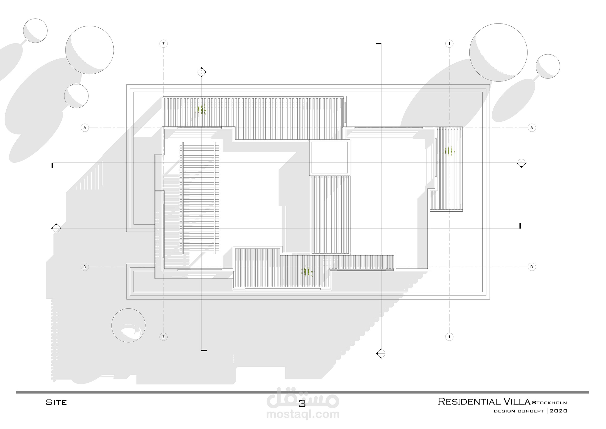 تصميم تفصيلي- فيلا خاصه -