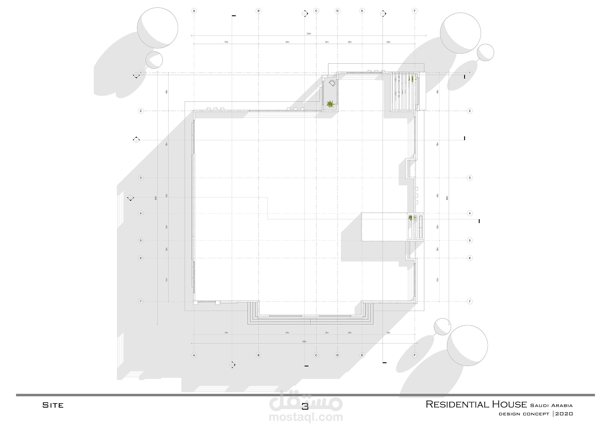 تصميم تفصيلي- فيلا خاصه -