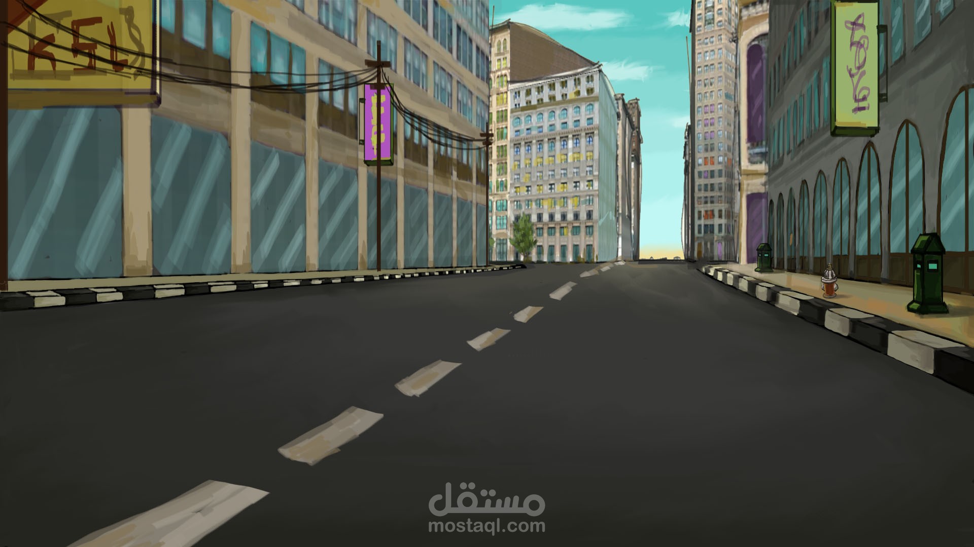 Background animation