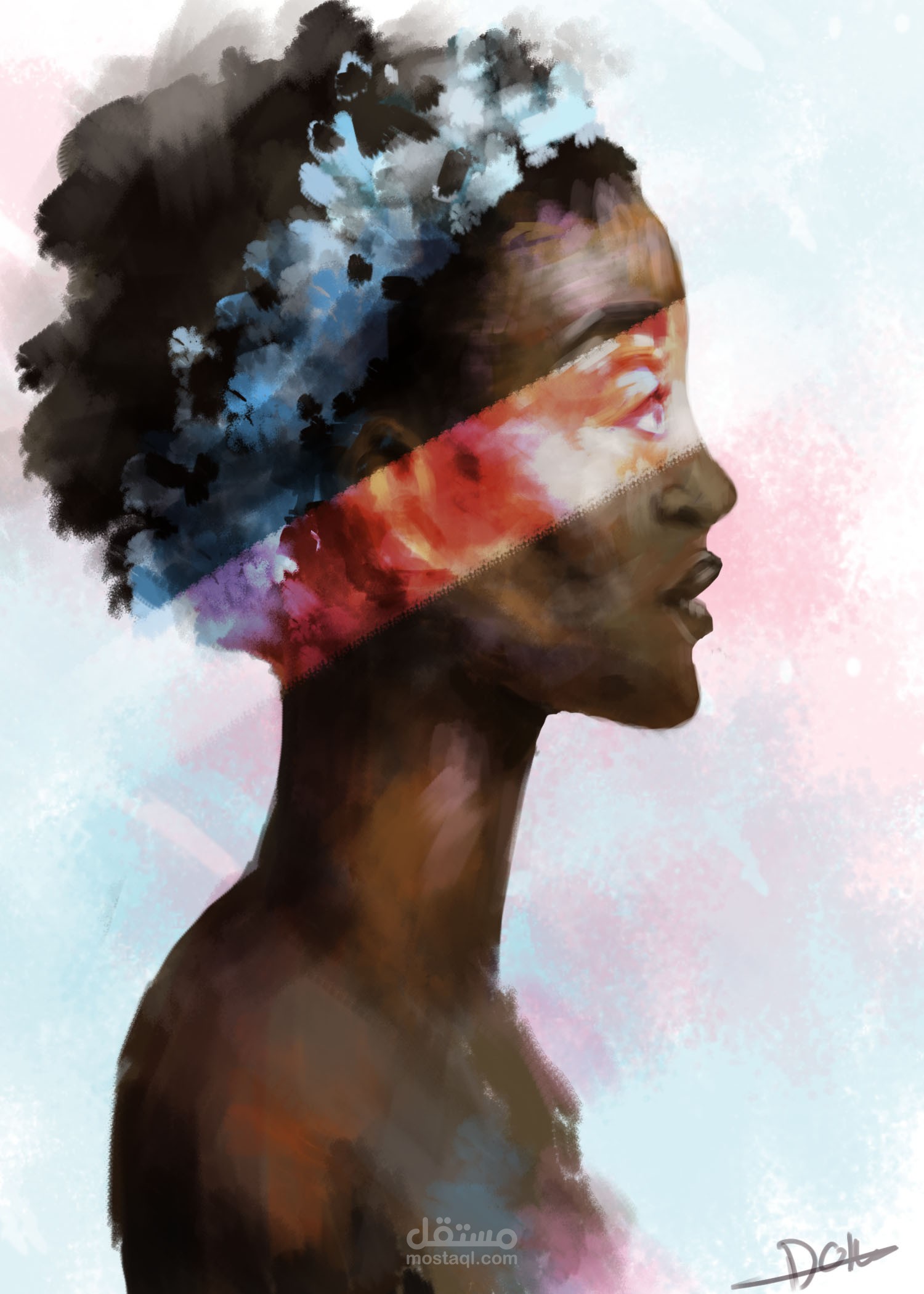 Portrait digtal painting