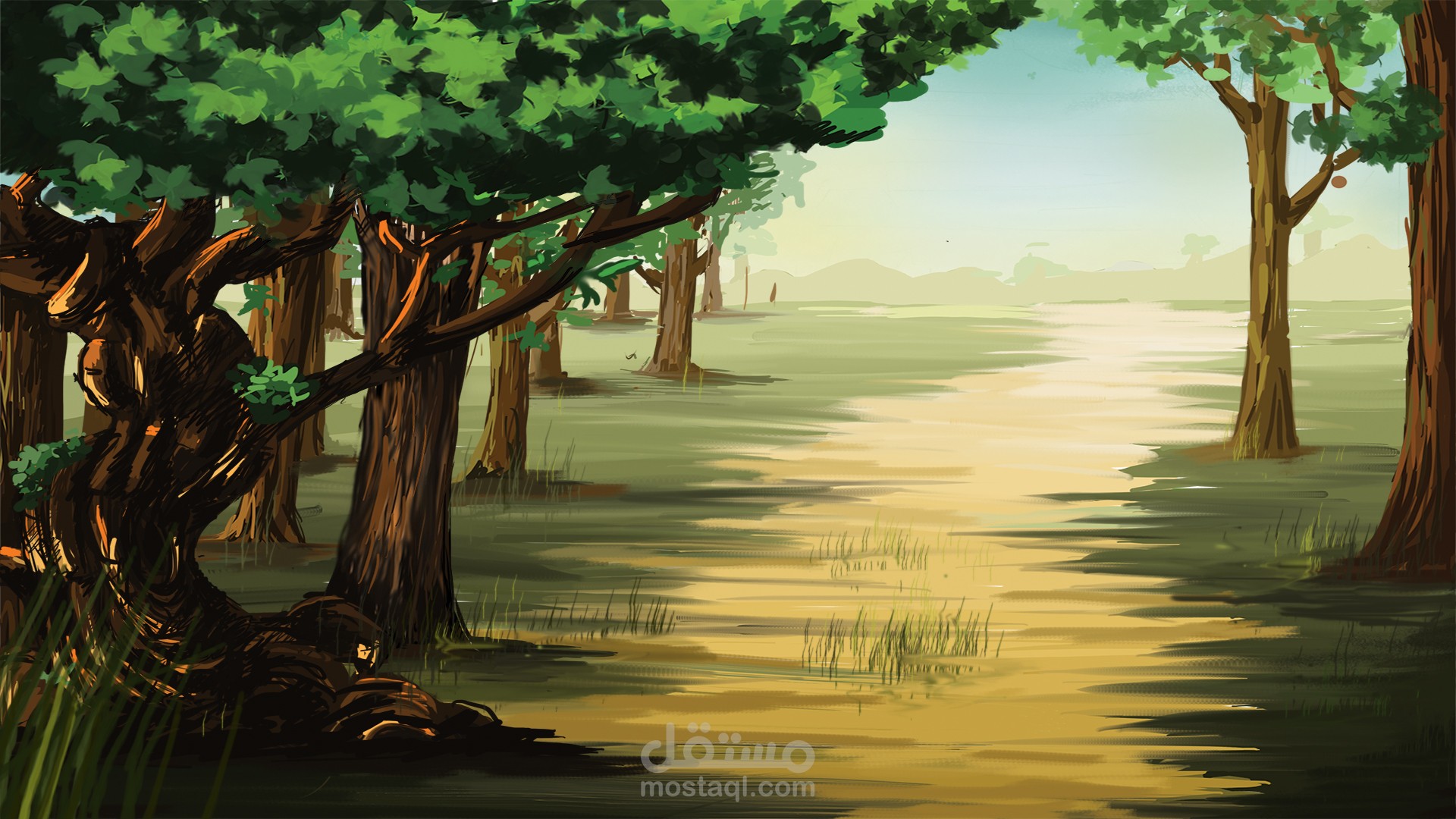 Background animation