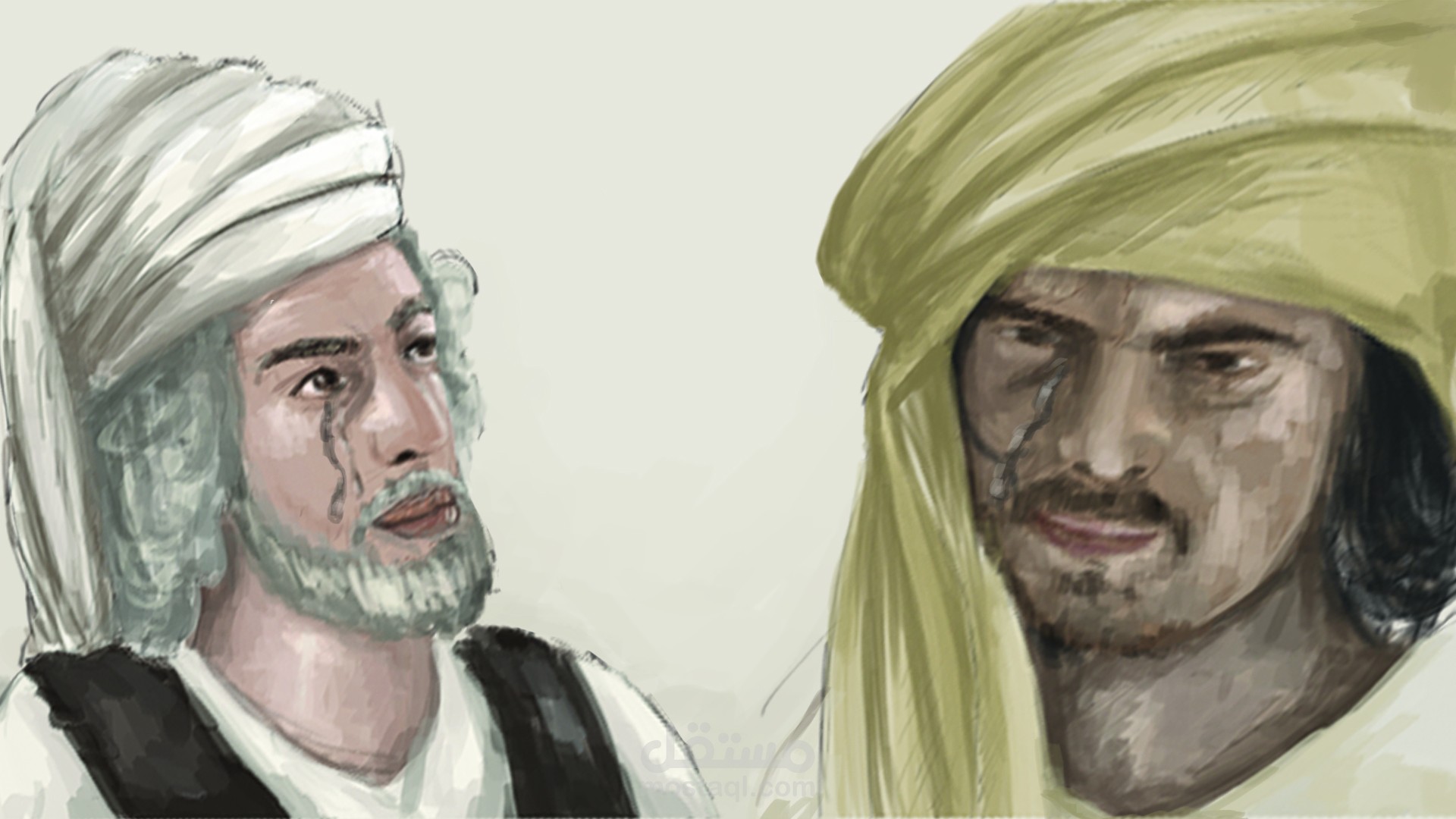 بورتريه لشخصيات اسلامية