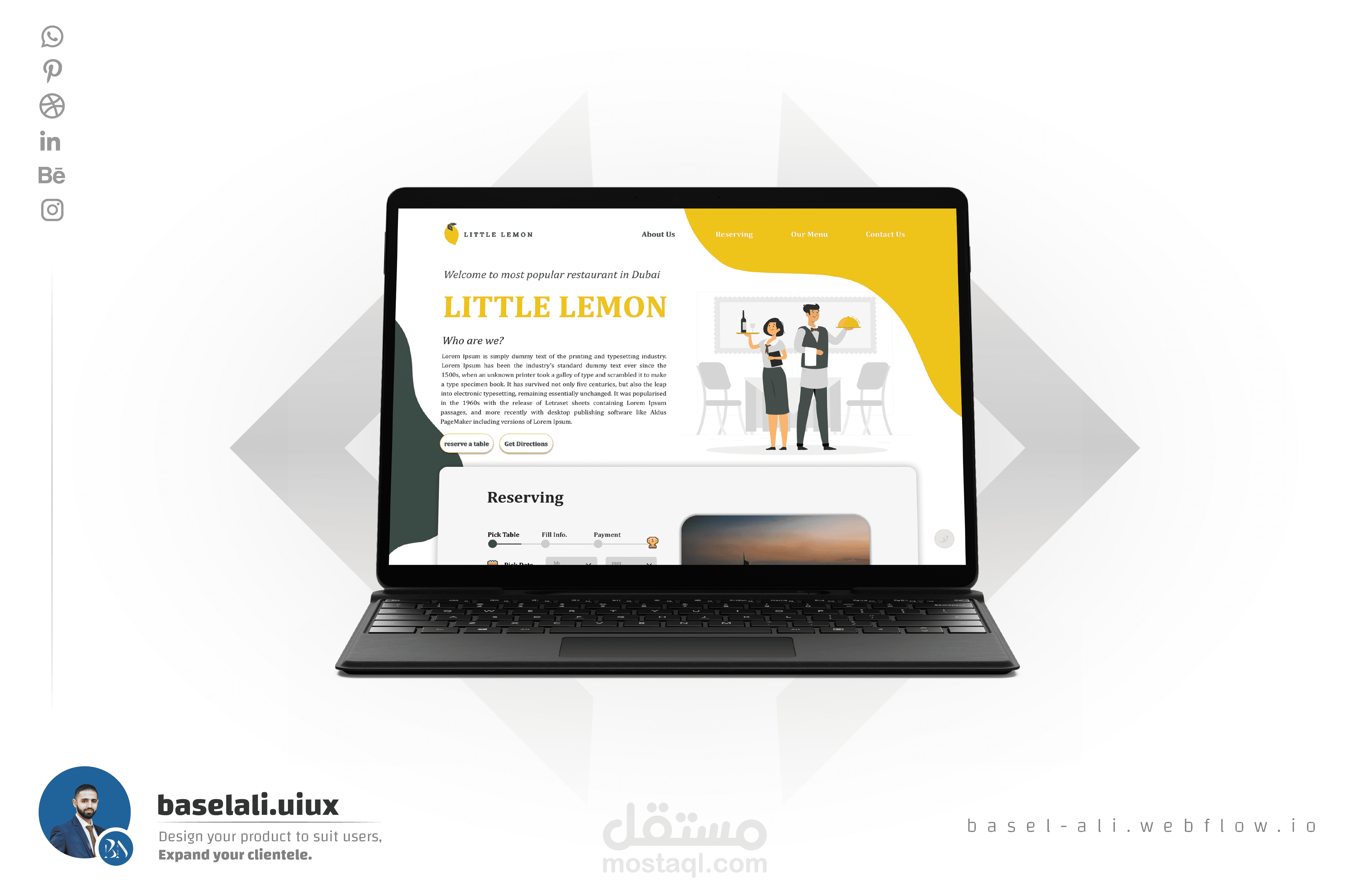 Little Lemon Webpage Design