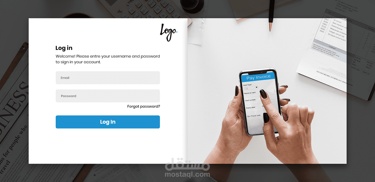 تصميم موقع الكتروني