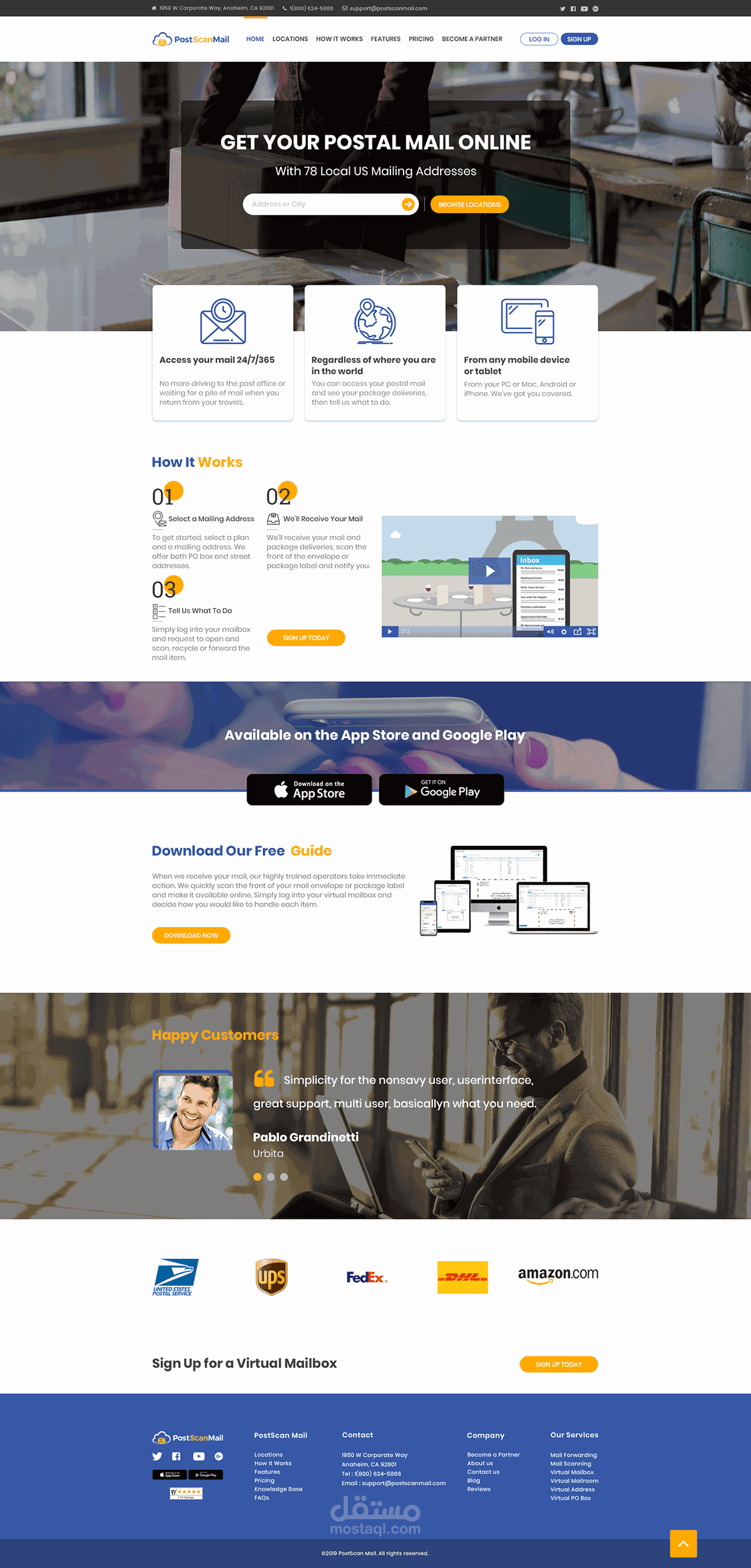 تصميم موقع الكتروني