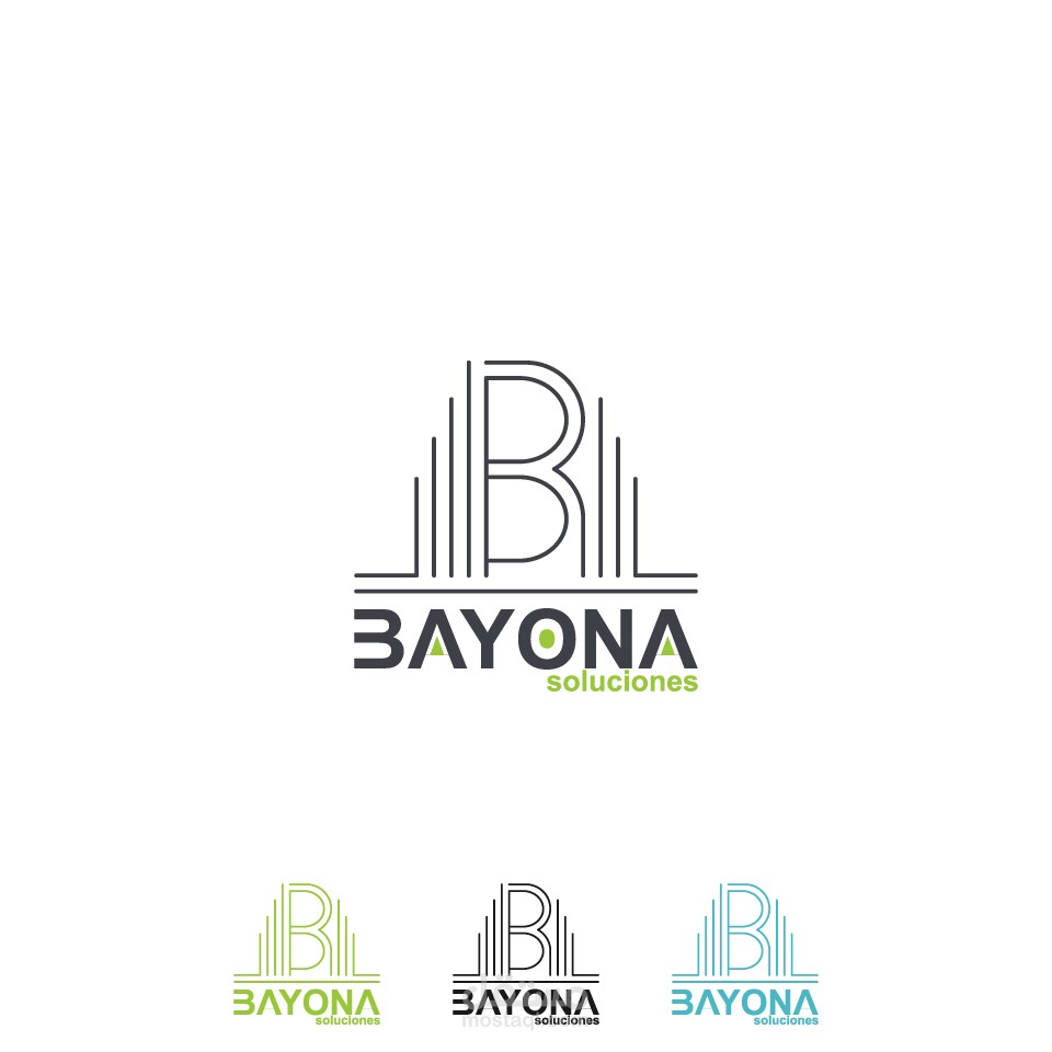 تصميم شعار شركة أجنبية  BAYONA