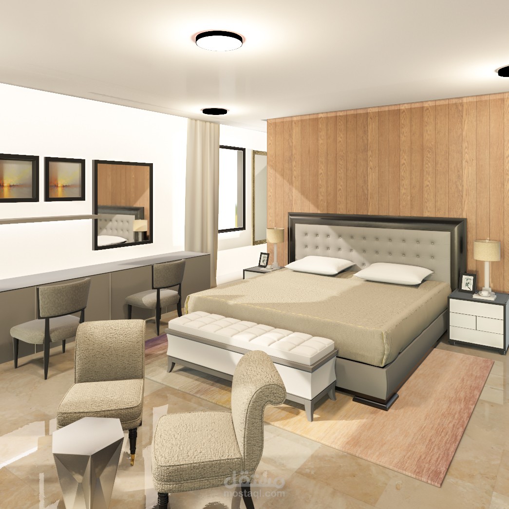 تصميم غرفة نوم ماستر