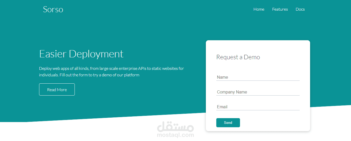 Responsive cloud hosting website utilizing CSS Grid and Flexbox