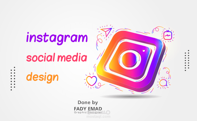 تصاميم سوشل ميديا (انستجرام)