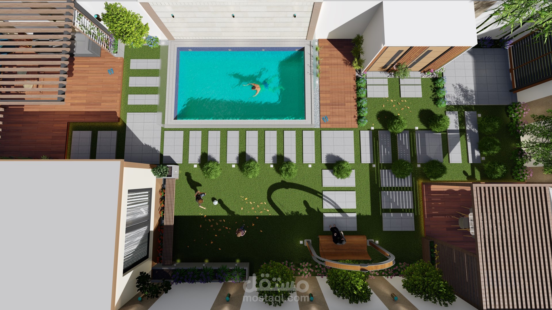 تصميم شاليه - لاندسكيب -