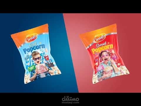 Popcorn video commercial