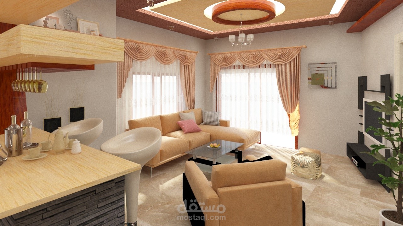 ديكور شقة سكنية