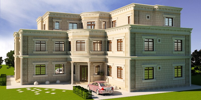 مقترح اكساء فيلا في الامارات العربية المتحدة