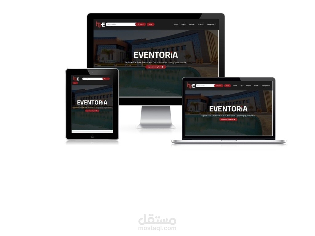 نظام متكامل لإدارة الأحداث (Laravel + Angular + Dashboard)
