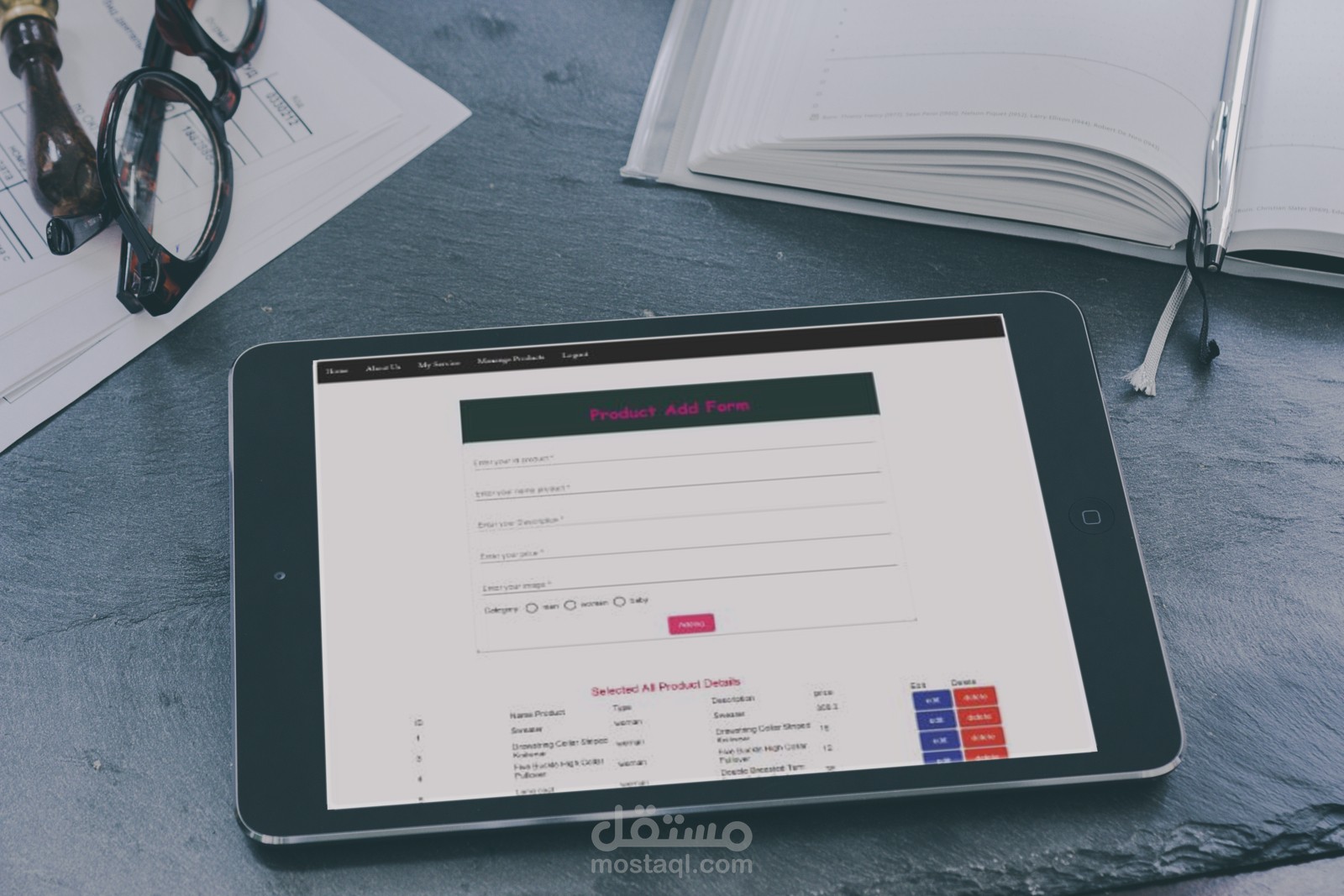 تصميم موقع Defacto Online باستخدام angular 7