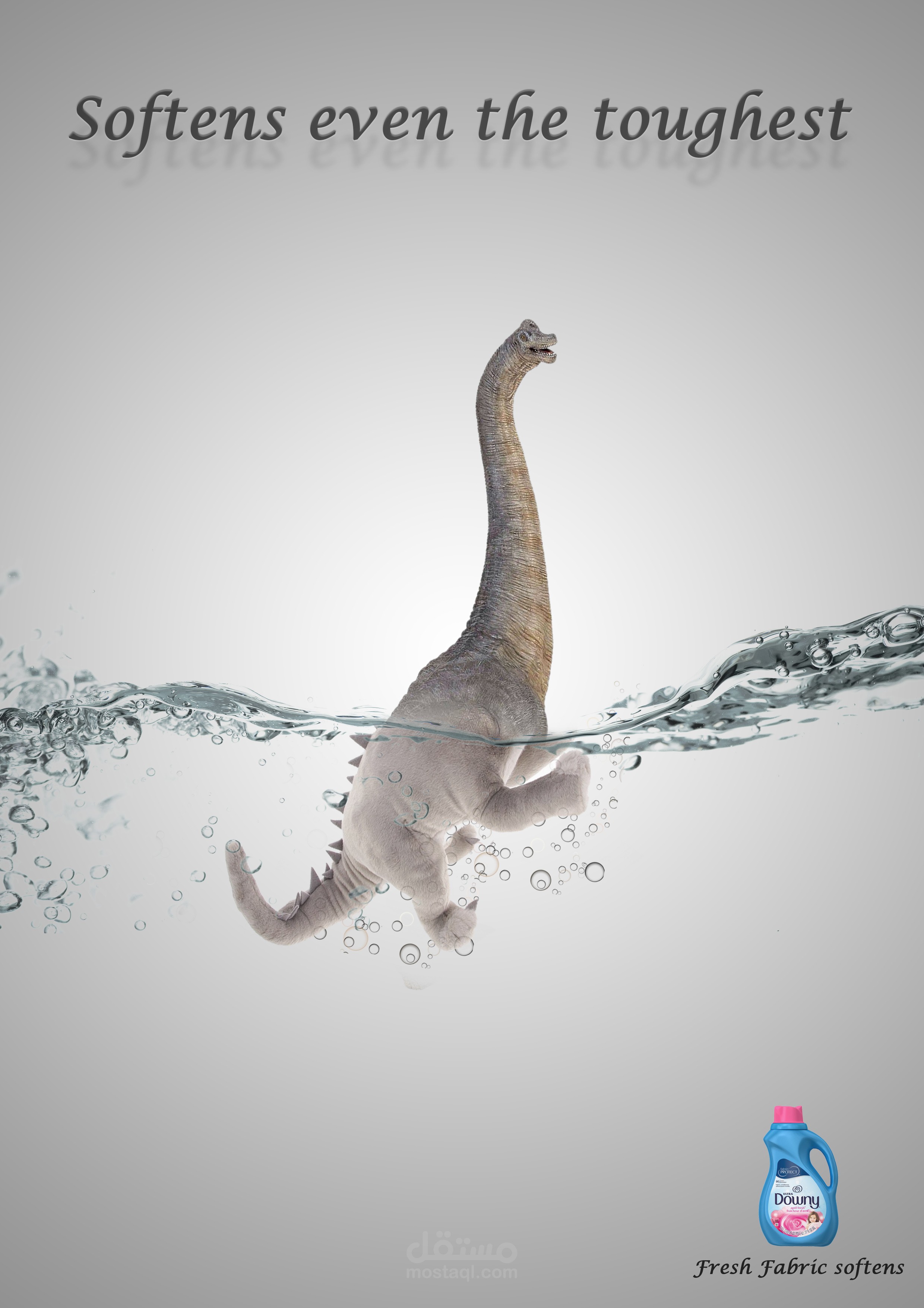 Fabric softener - Advertising campaign design