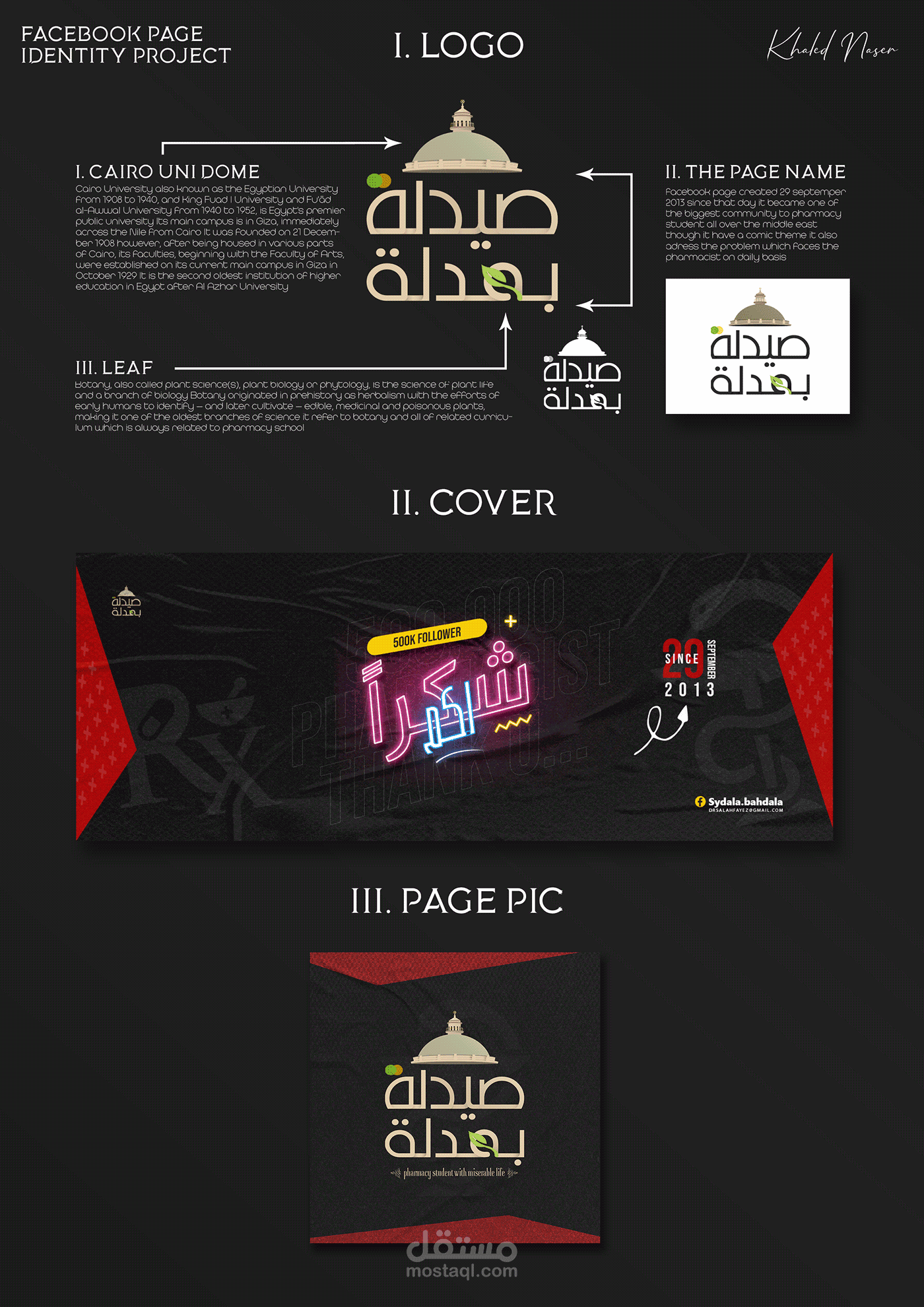 لوجو وكفر لصفحه الصيدله بهدله