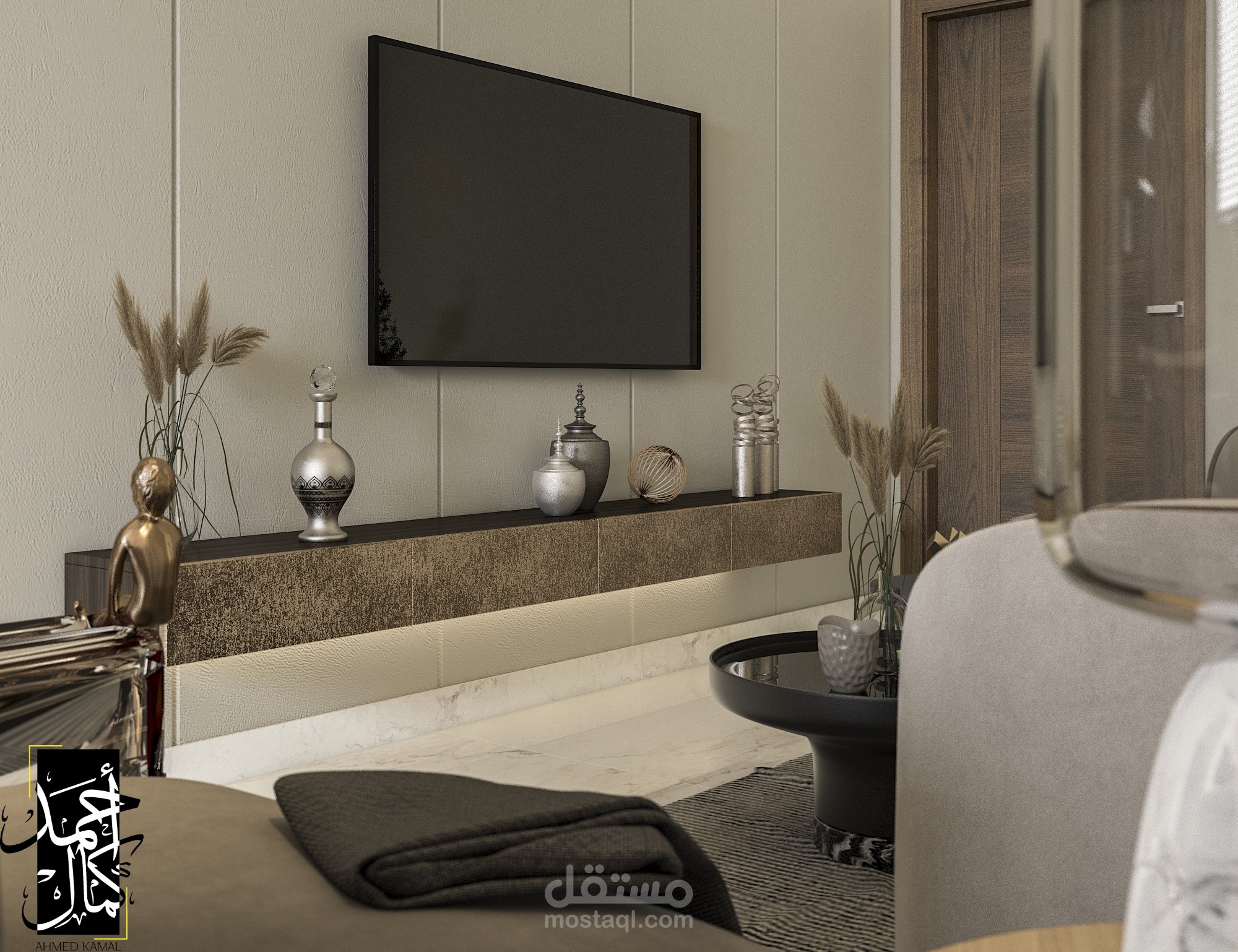 Reception interior design