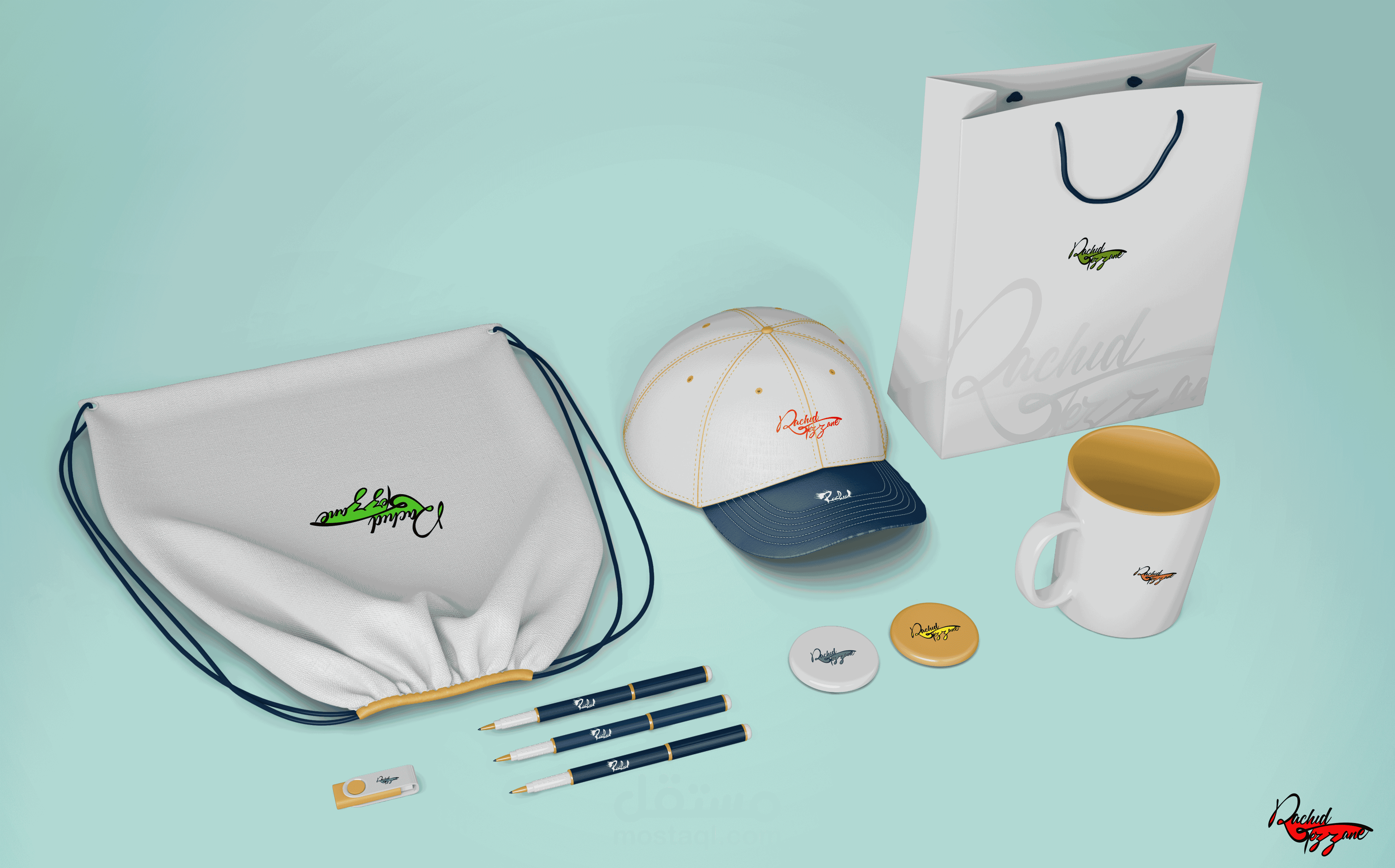 تصميم هوية بصرية (Visual identity )