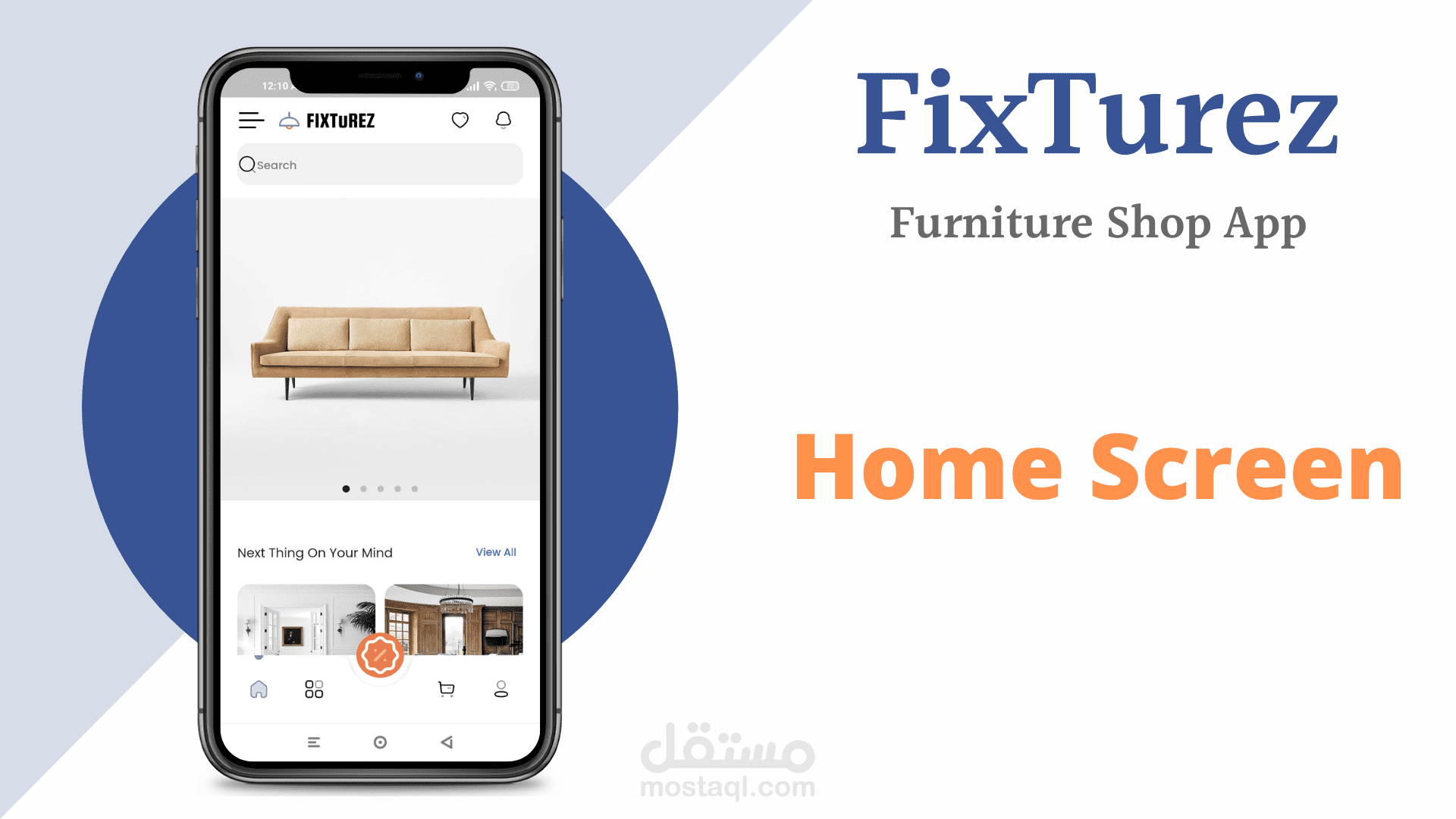Furniture Shop Flutter App