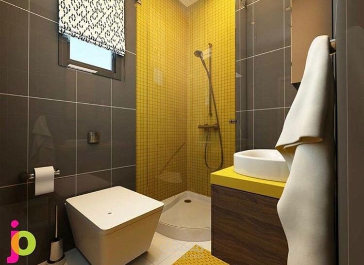 تصميم حمام مودرن