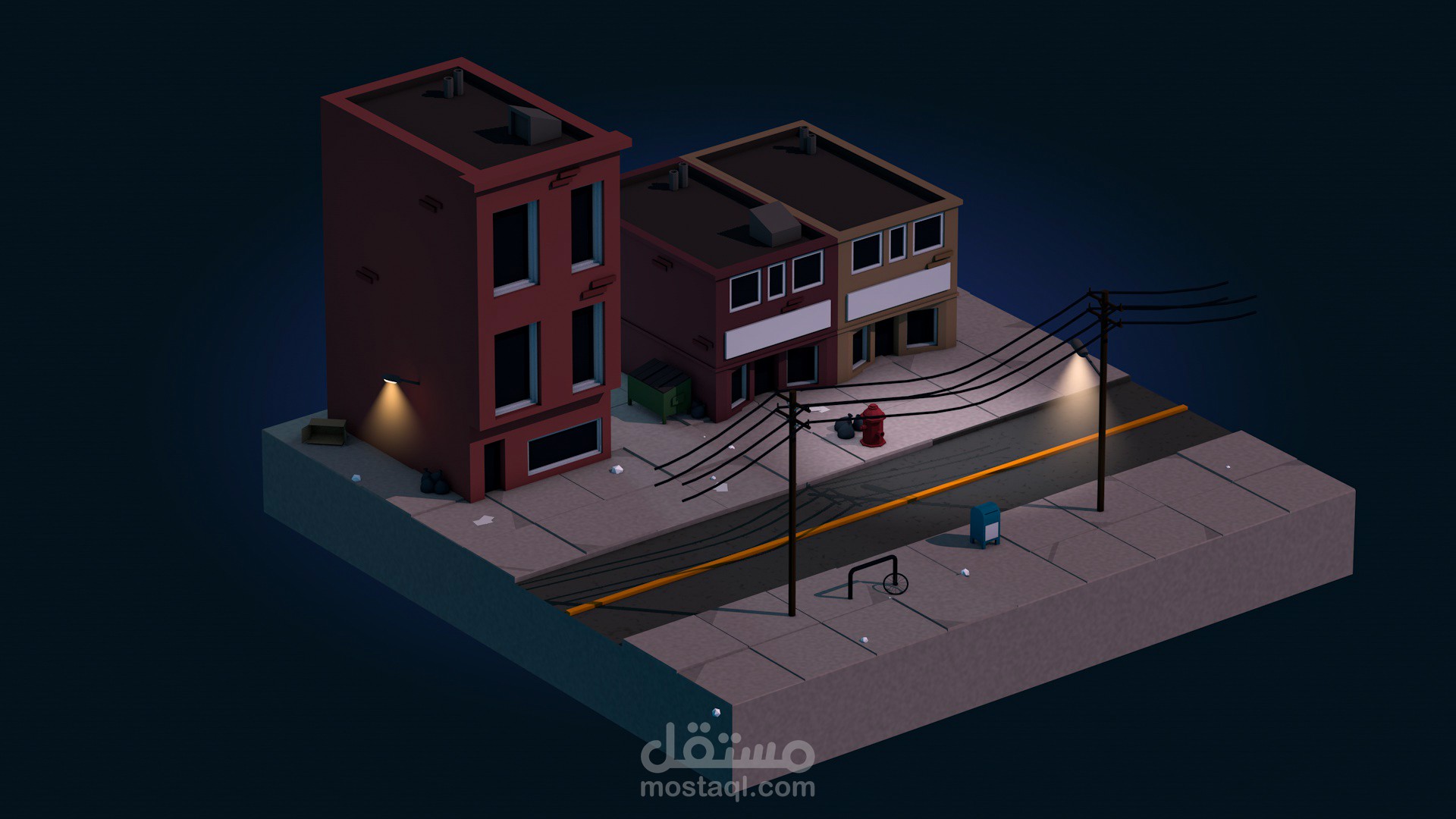 تصميم مدينه 3D