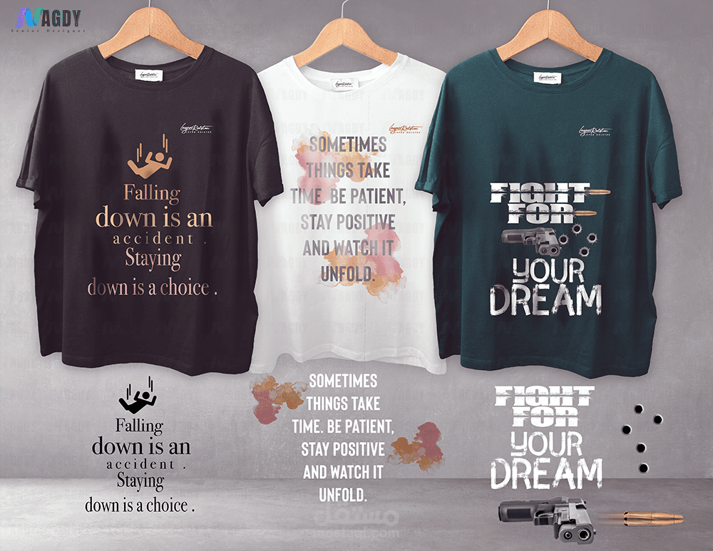 مجموعة ( تي شيرتات ) T-shirt