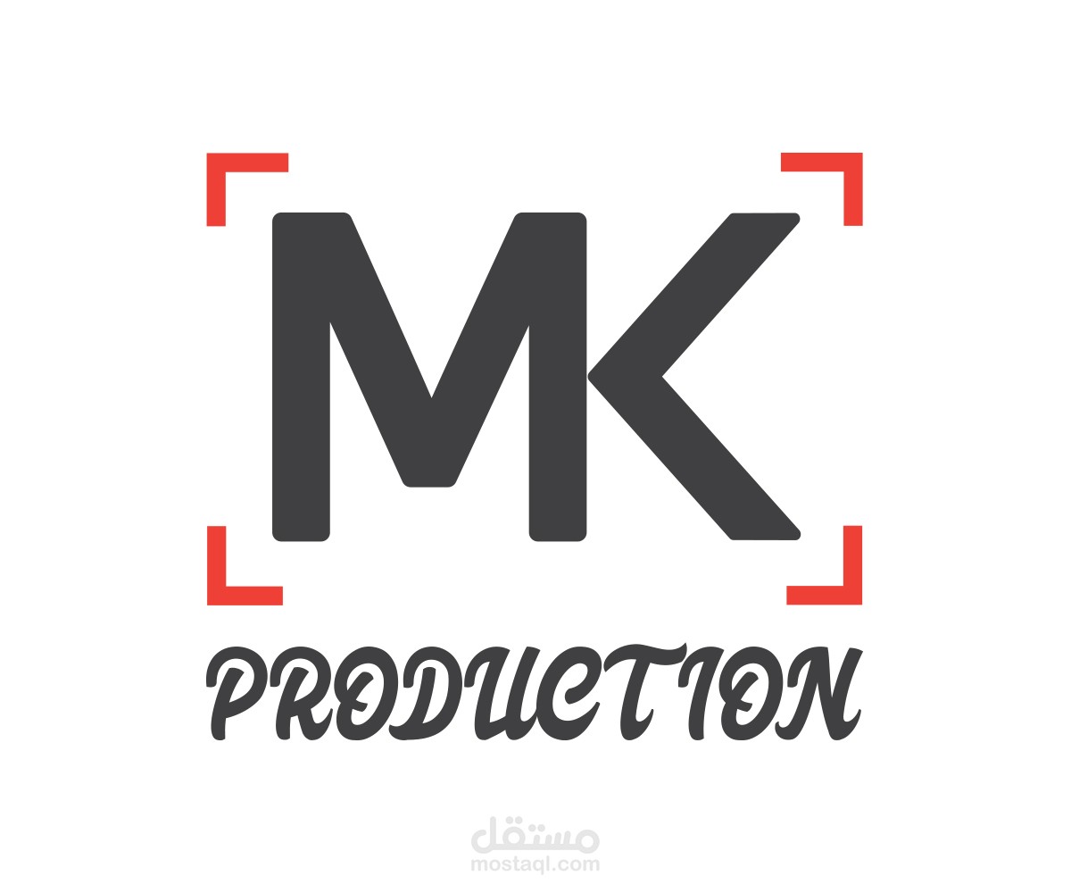 لوجو خاص بشركة M.K  للإنتاج الفنى