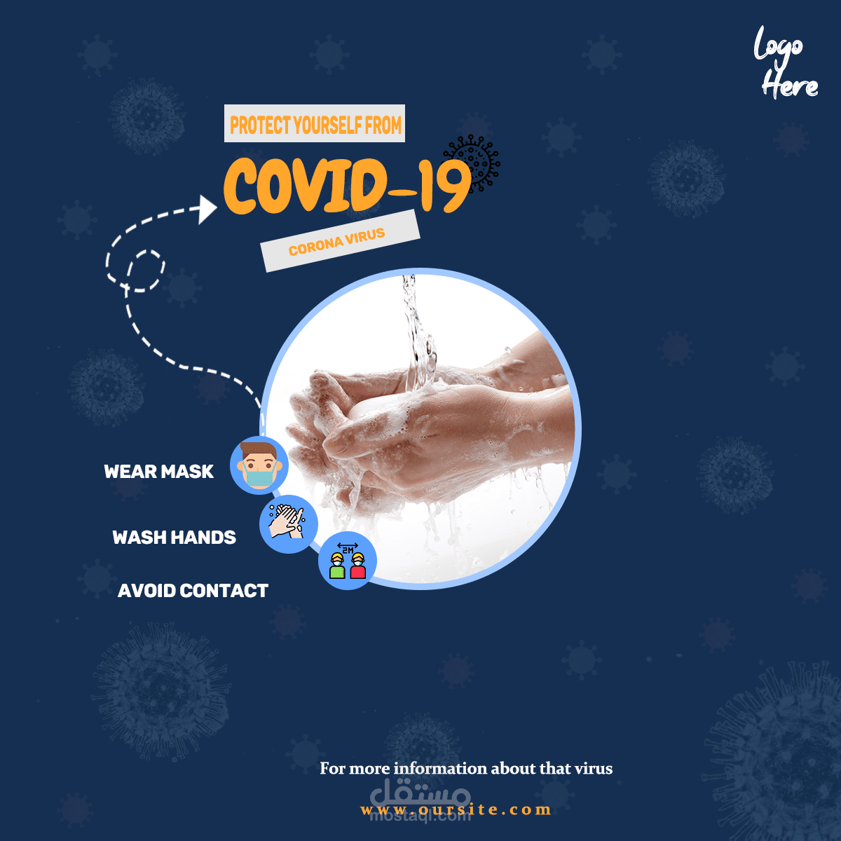 COVID-19 social media design