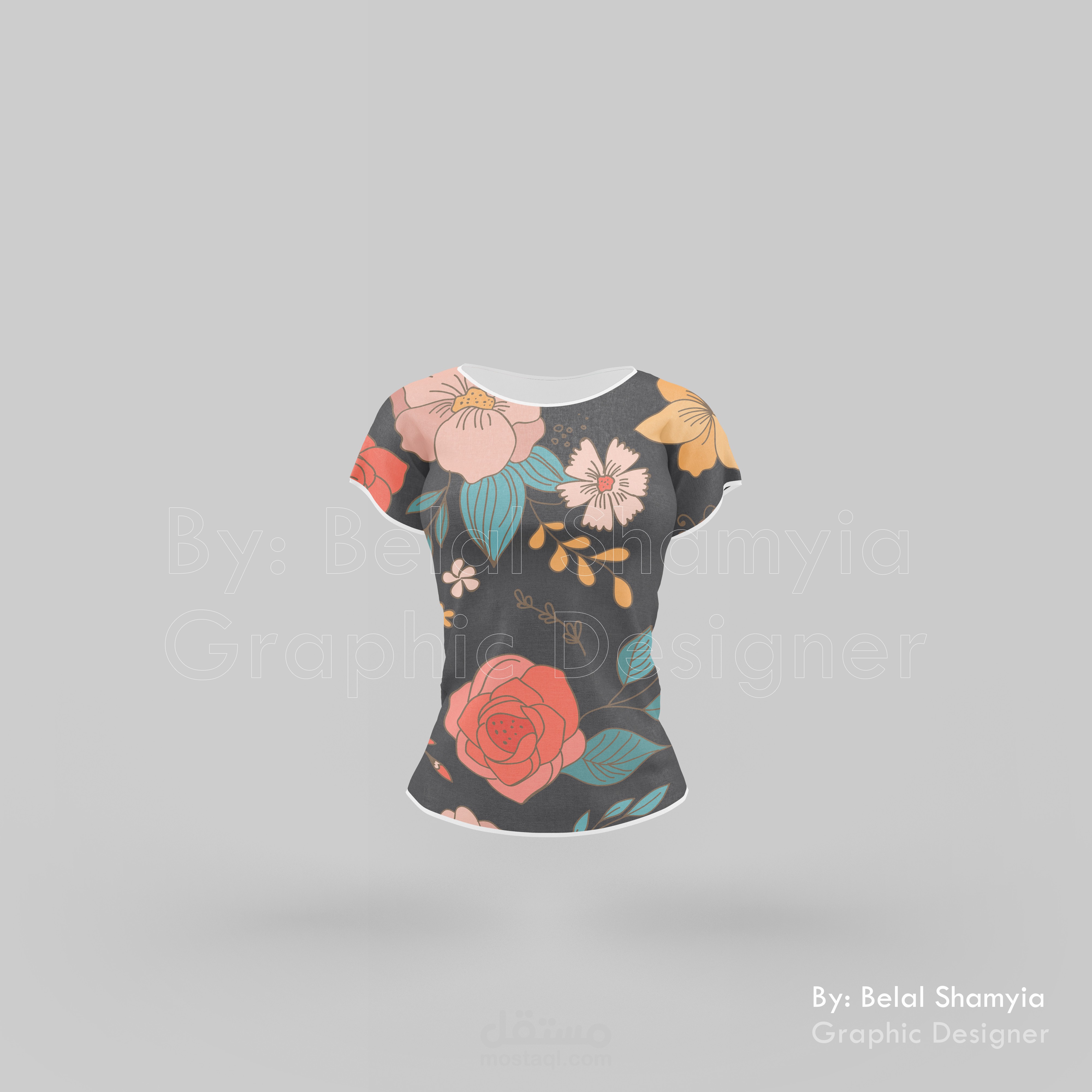 تصميم زخارف للطباعة على الملابس T-shrit