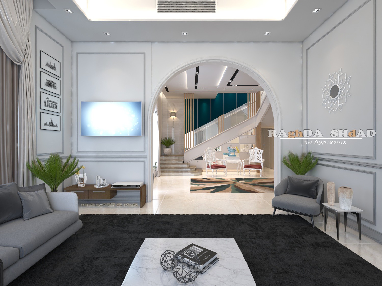 "  Women Majlis Interior " Ajman "