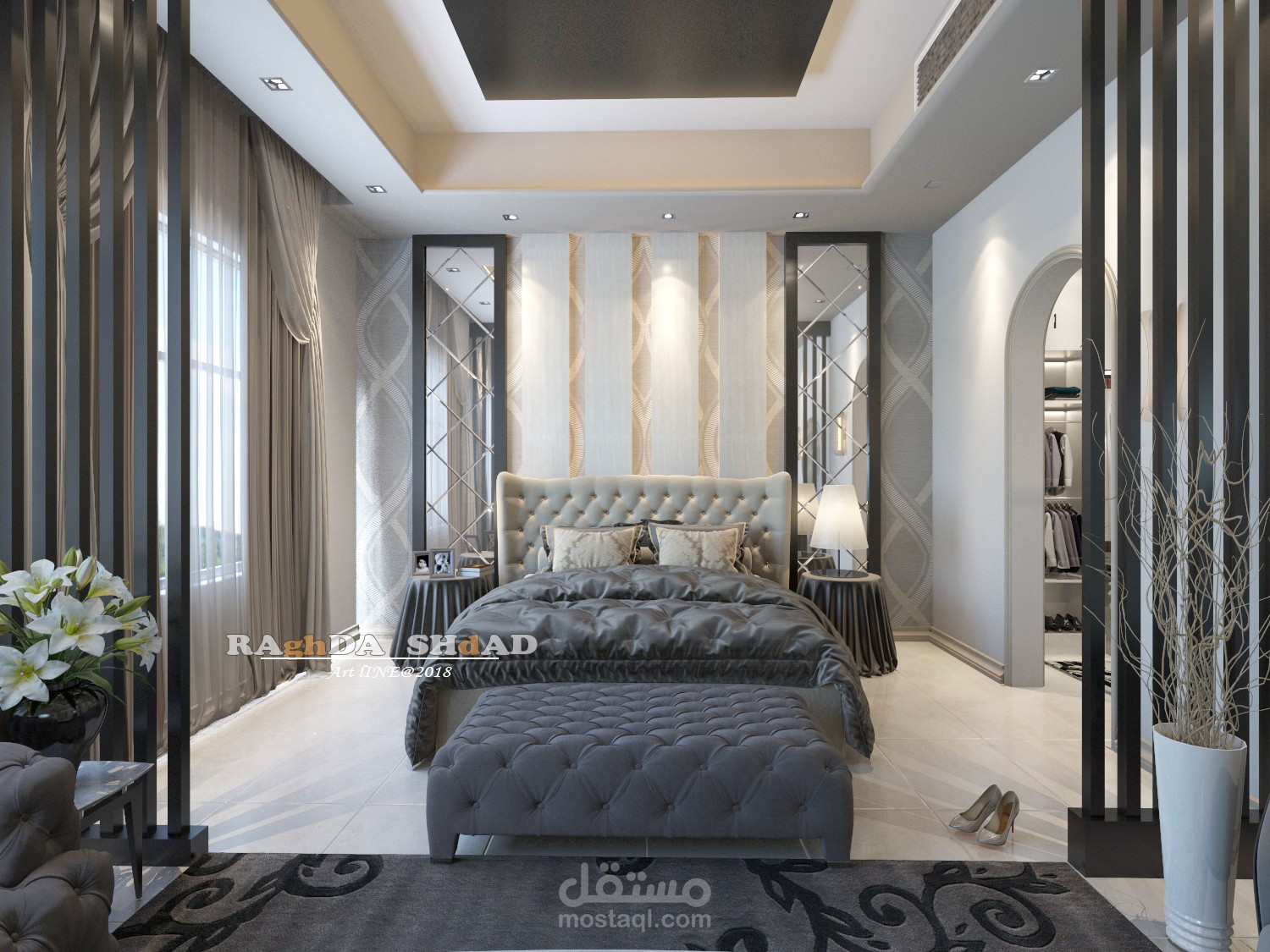 " Master Bedroom Interior " AJMAN "