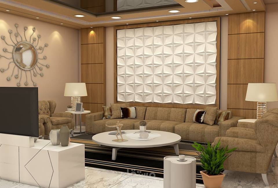 تصميم داخلي لشقة سكنية