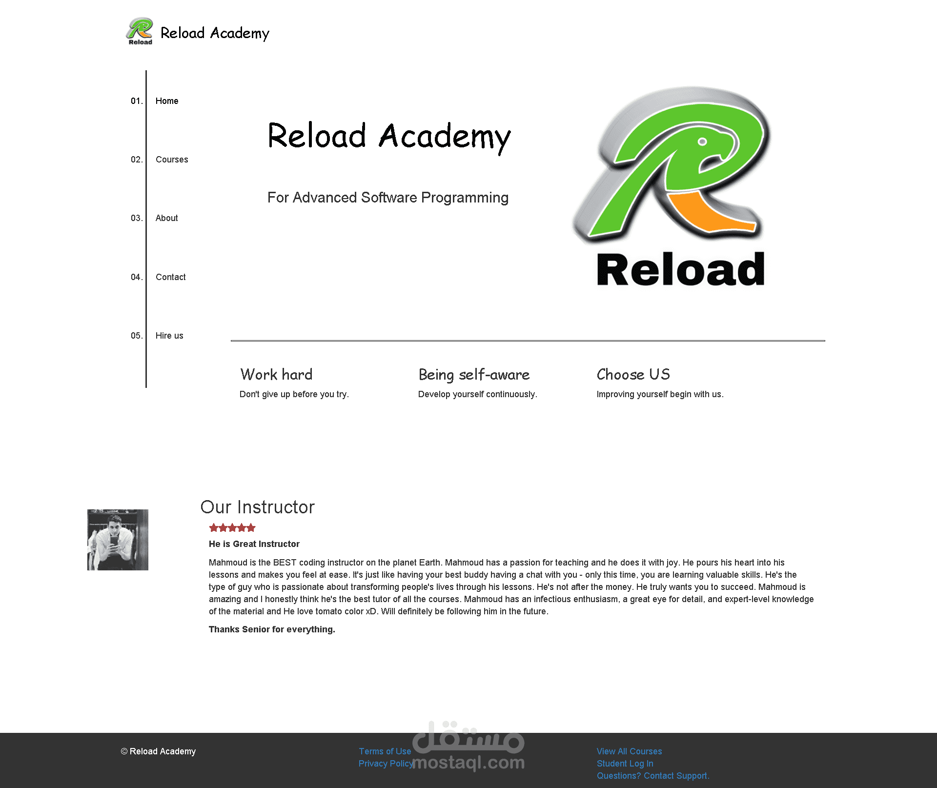 Reload academy