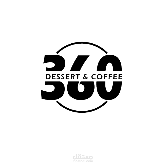 تصميم شعار و هوية بصرية لمحل قهوة باردة و حلويات