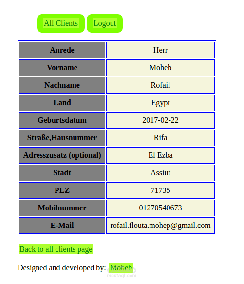 برمجة قواعد البيانات MySQL