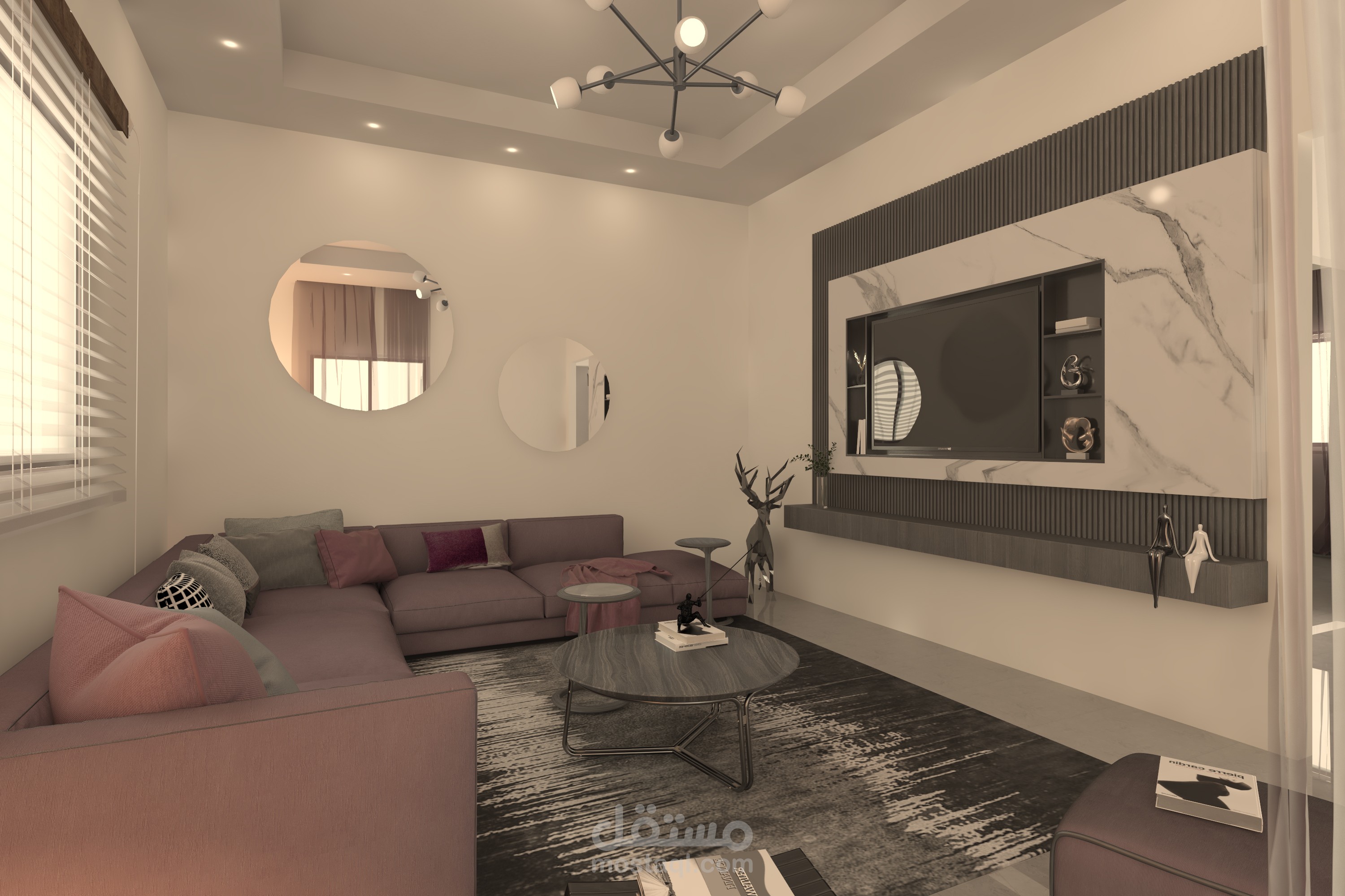 تصميم غرفة جلوس