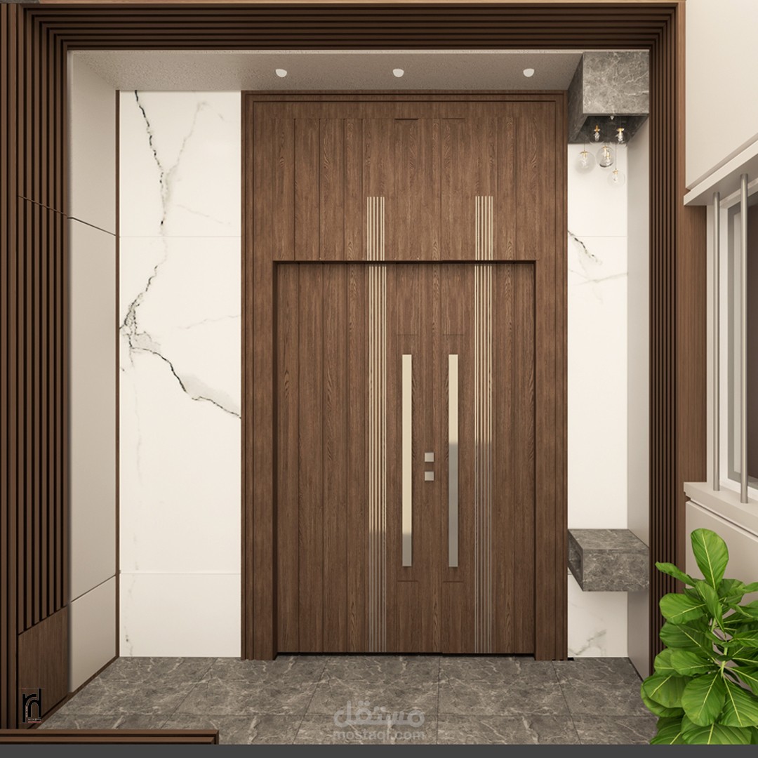 #تصميم_مدخل_منزل#
