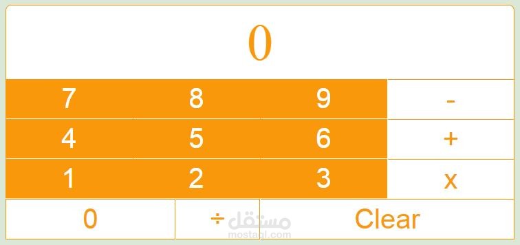 آلة حاسبة jQuery