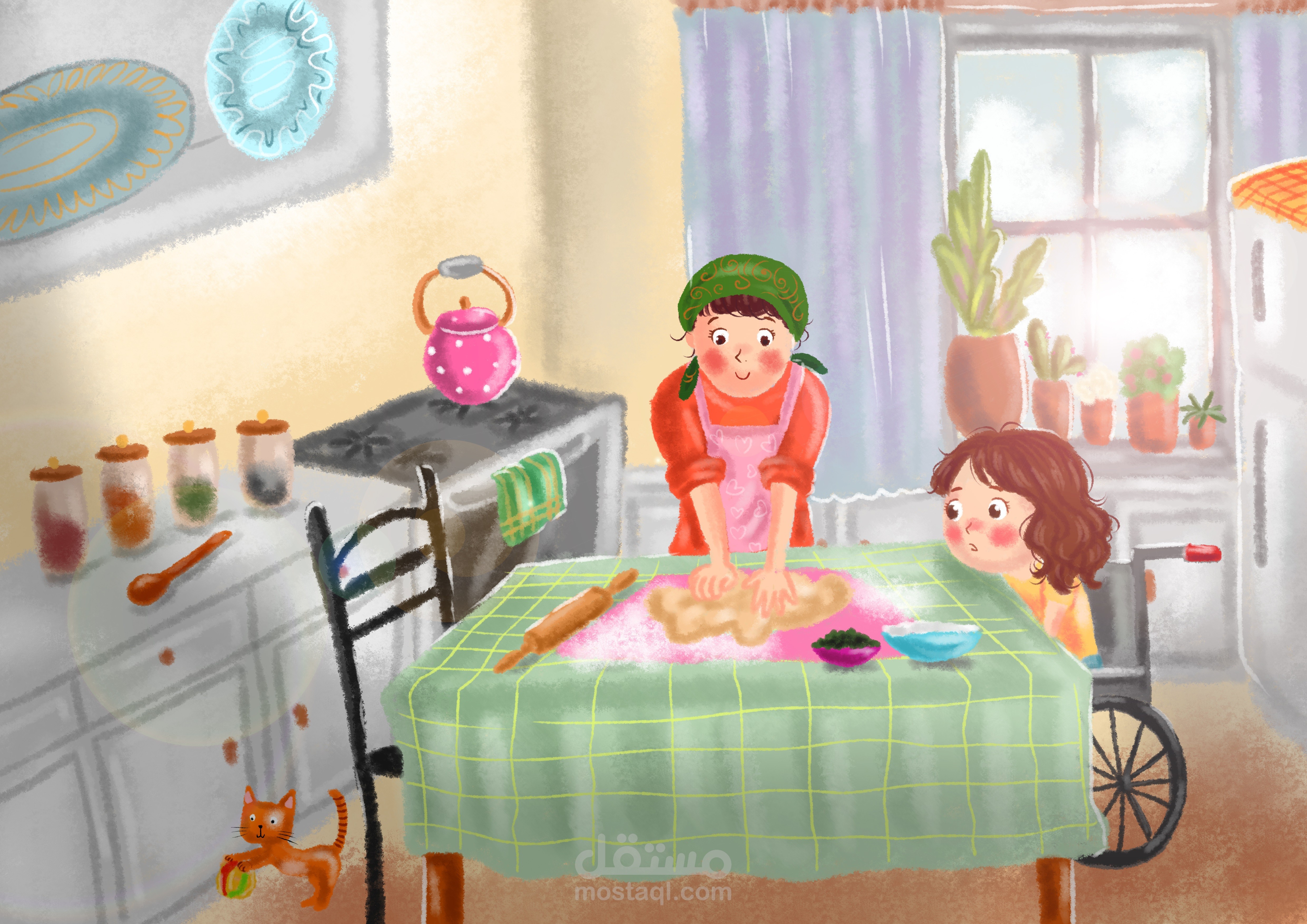 رسومات لقصة