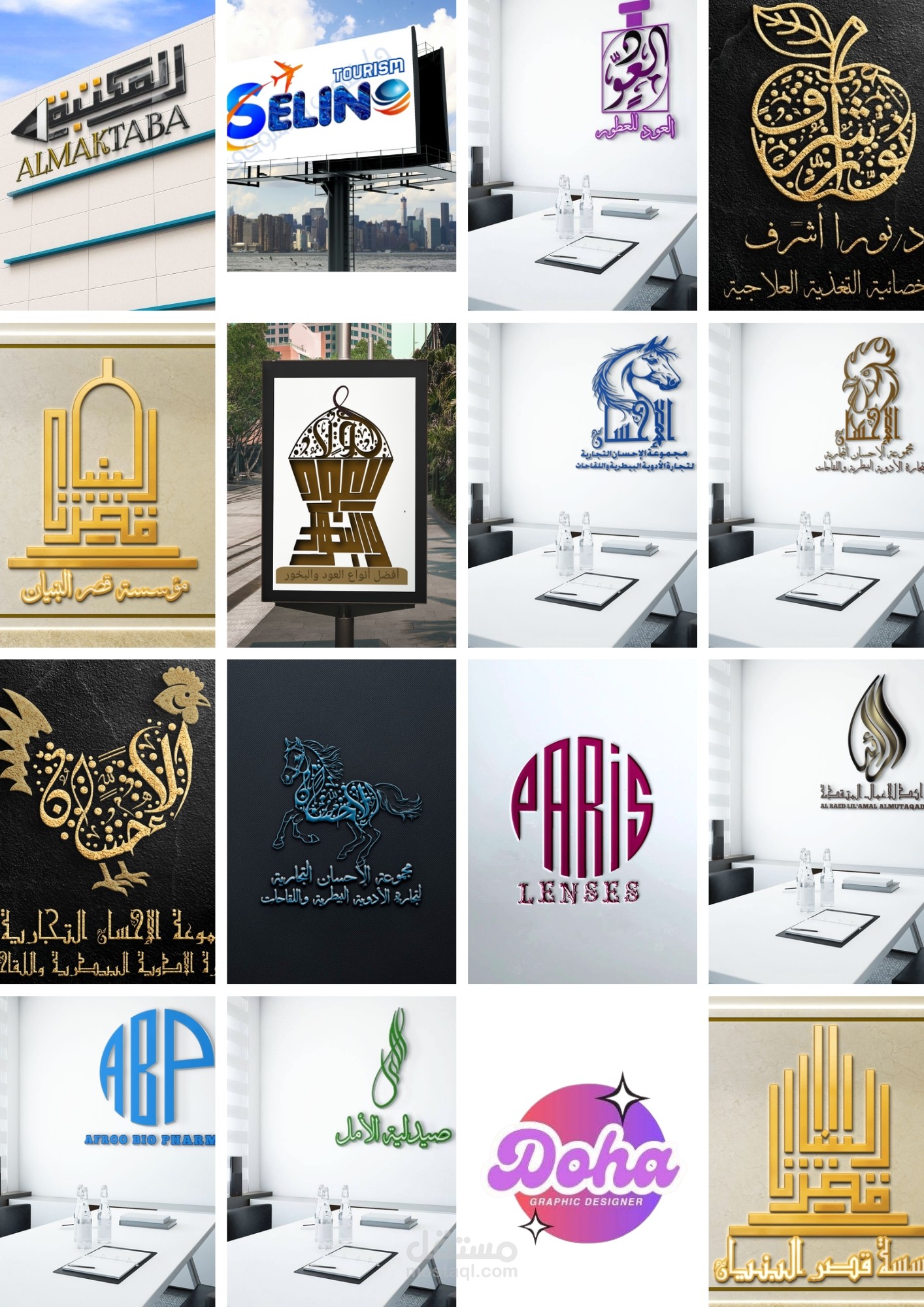 لوجو(شعار)(لوغو)إحترافي ألوان جذابة خطوط رائعة يعكس هويتك التجارية