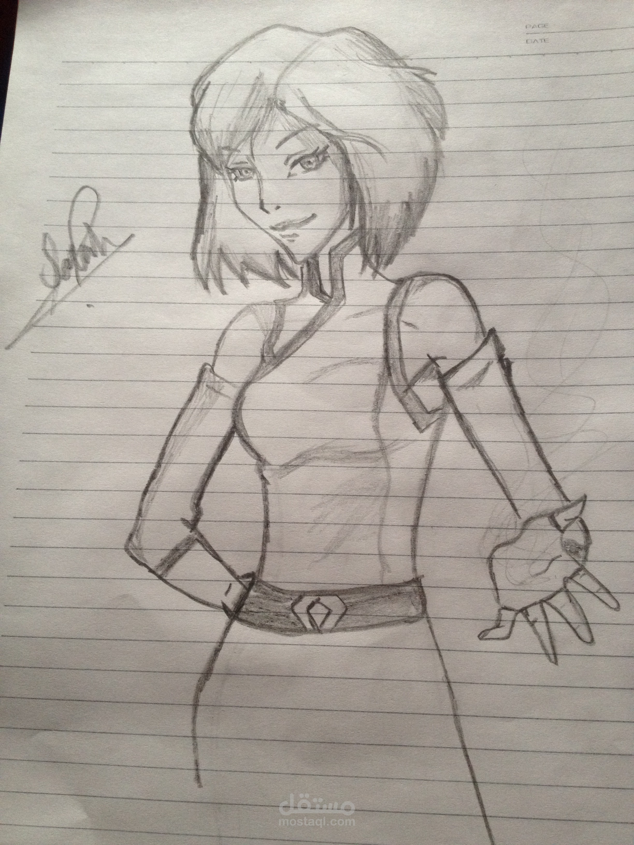 شخصية كرتونية ( رصاص )