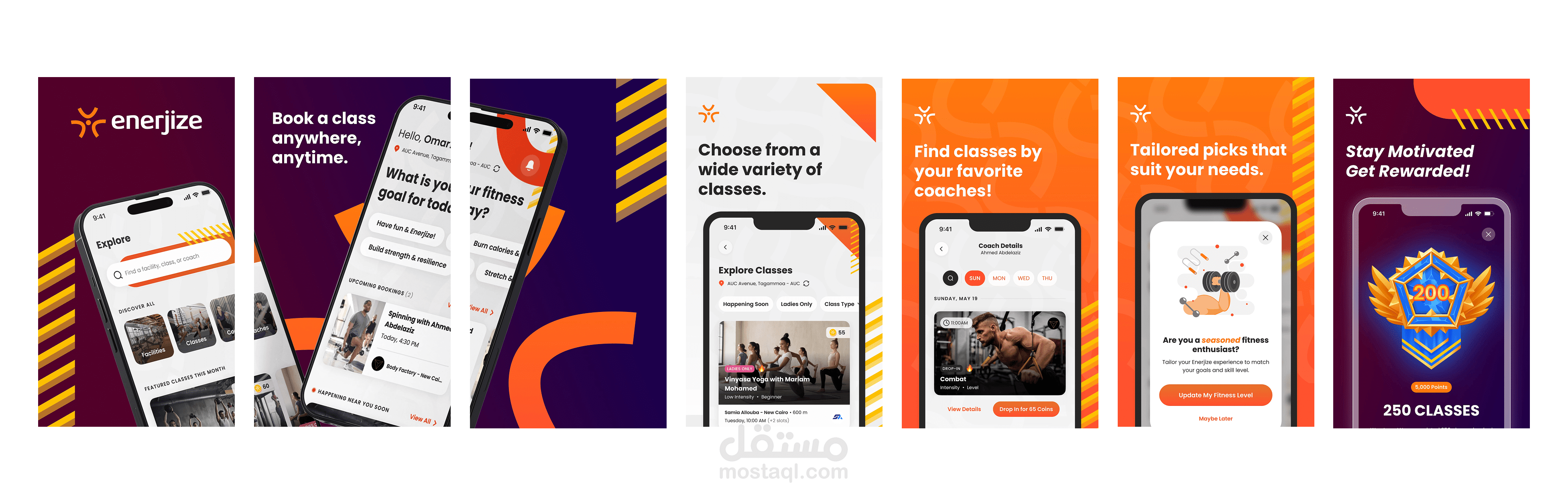Enerjize Fitness App