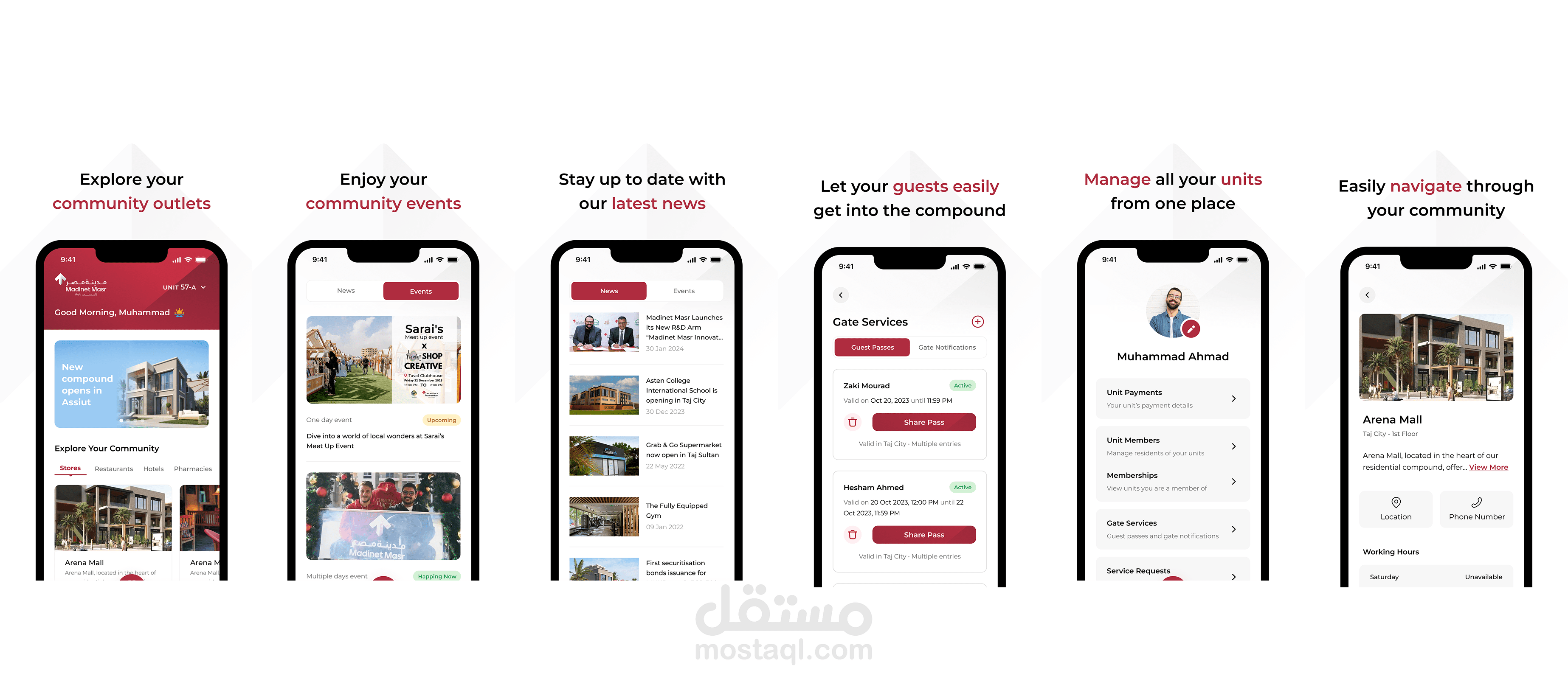 Madinet Masr Community App